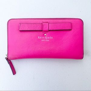 Kate spade Fuchsia pink wallet